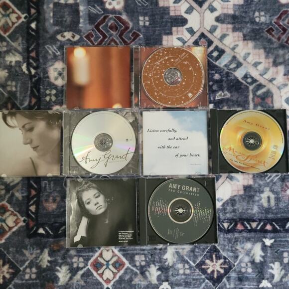 Amy Grant CD Lot of 4: The Collection, Music of the Spirit, Behind the Eyes VG+ - Picture 7 of 11